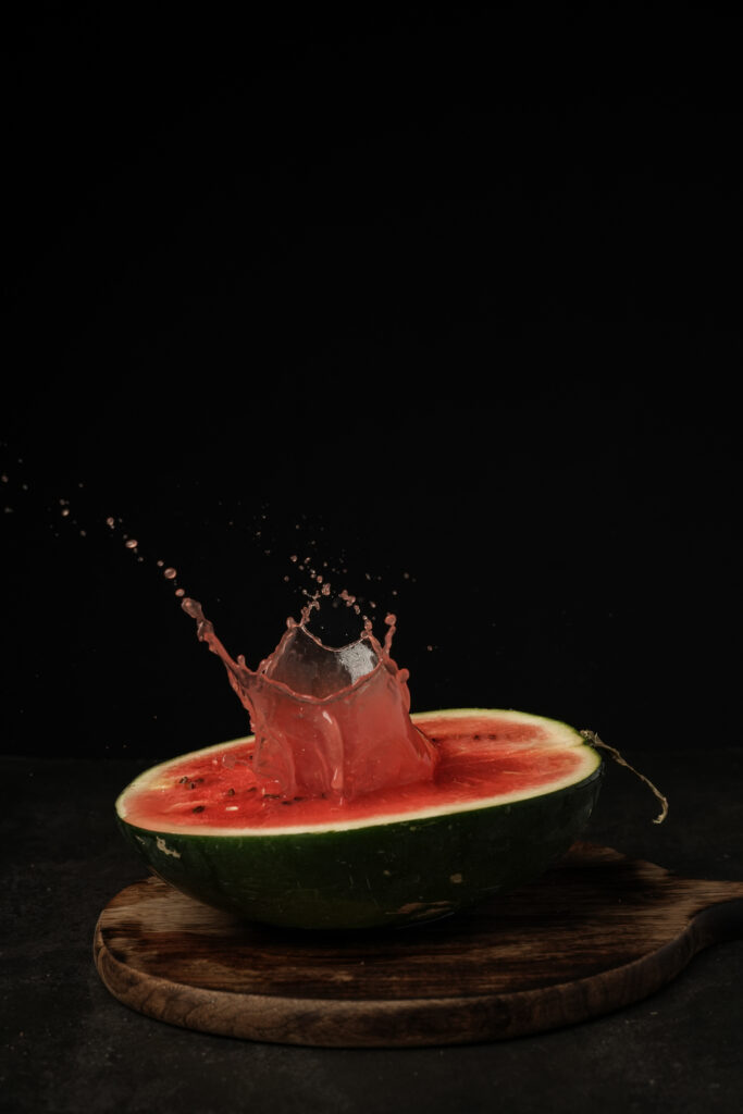 Splash photography :Photography by saru: watermelon