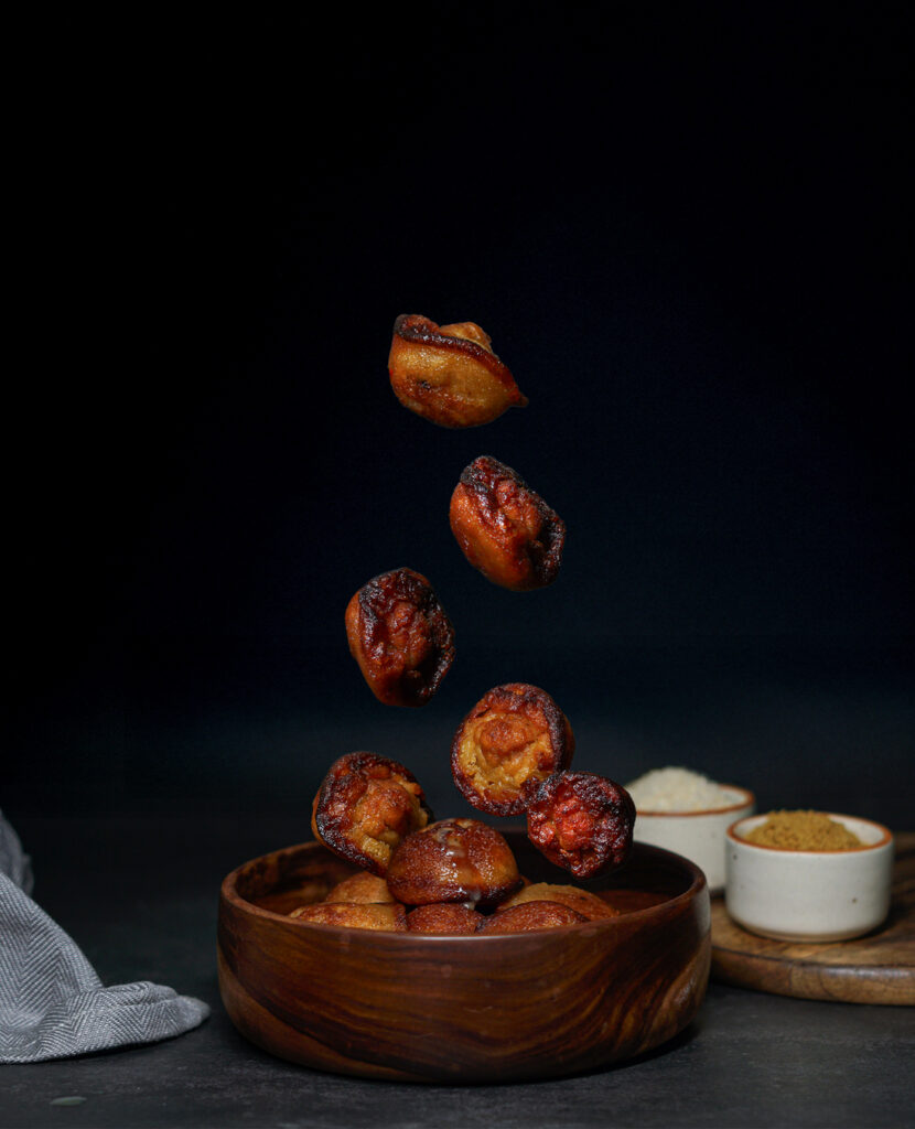 Creative levitation photography for food and products